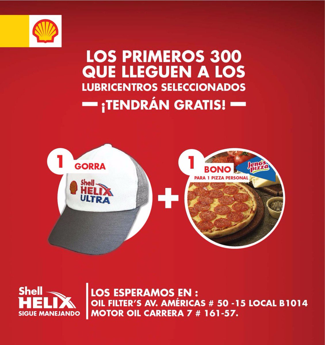 Promoción para los compañeros del gremio por parte de Shell Helix aprovechen