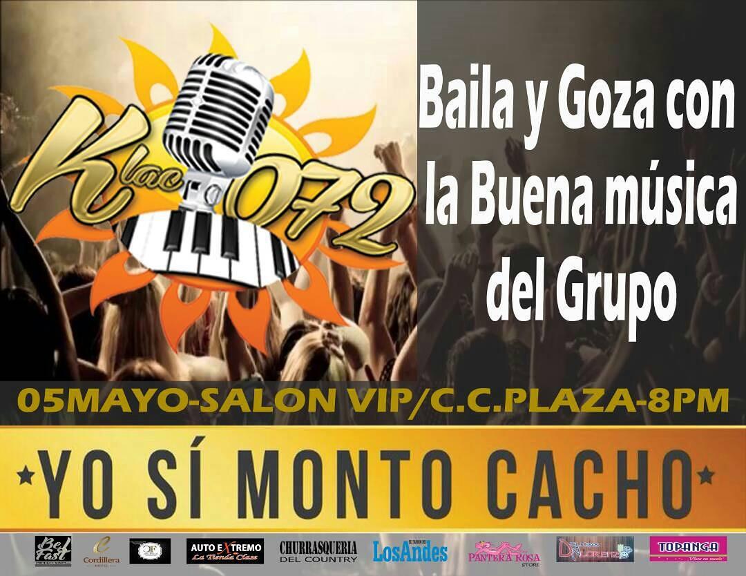 Klac072's tweet photo. Hoy #5Mayo la obra #YoSiMontoCacho en #Valera y nosotros te ponemos a bailar..No te lo pierdas https://t.co/YdKMBpbgLA