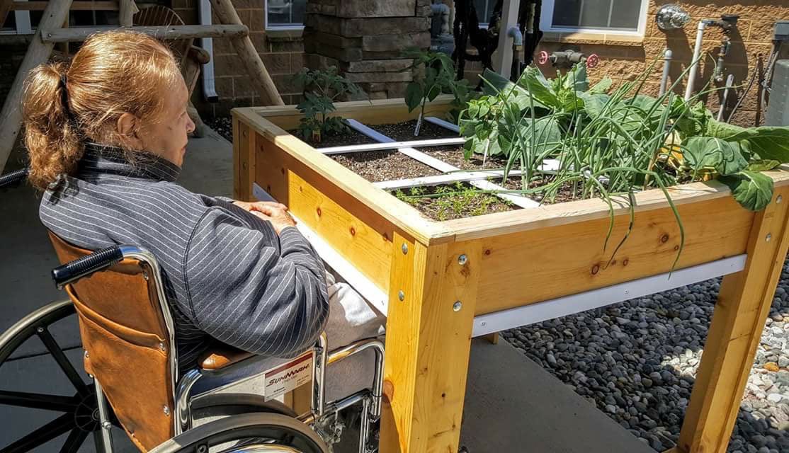#squarefootgardening makes gardening possible for all abilities.