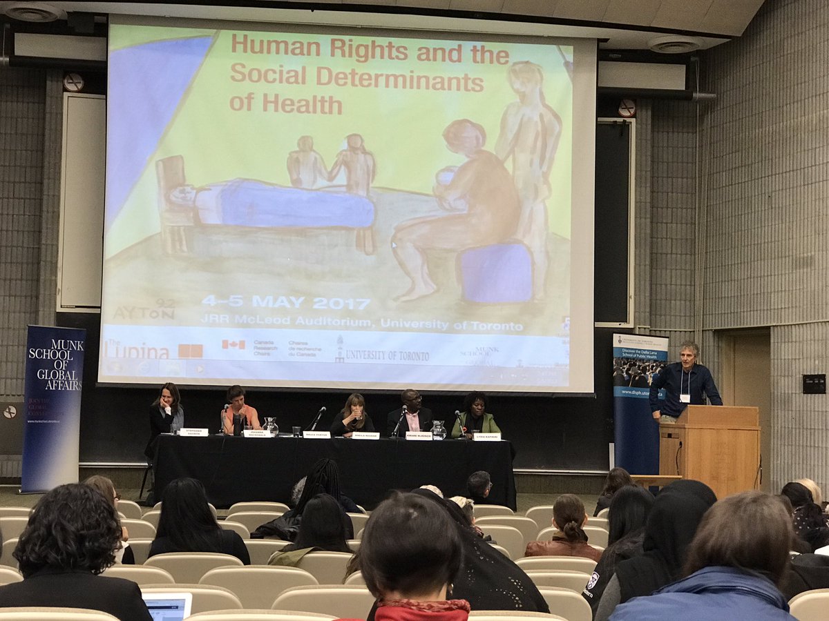 farah_way's tweet photo. Bruce Porter talks on Canada's failure to ensure #humanrights for all groups due to history of colonialism, systemic racism #RighttoHealth17 https://t.co/6deKnGw0nn