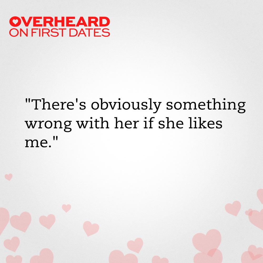 NBCFirstDates's tweet photo. At least he's honest. #OverheardOnFirstDates #FirstDates https://t.co/LetJdhC8M7