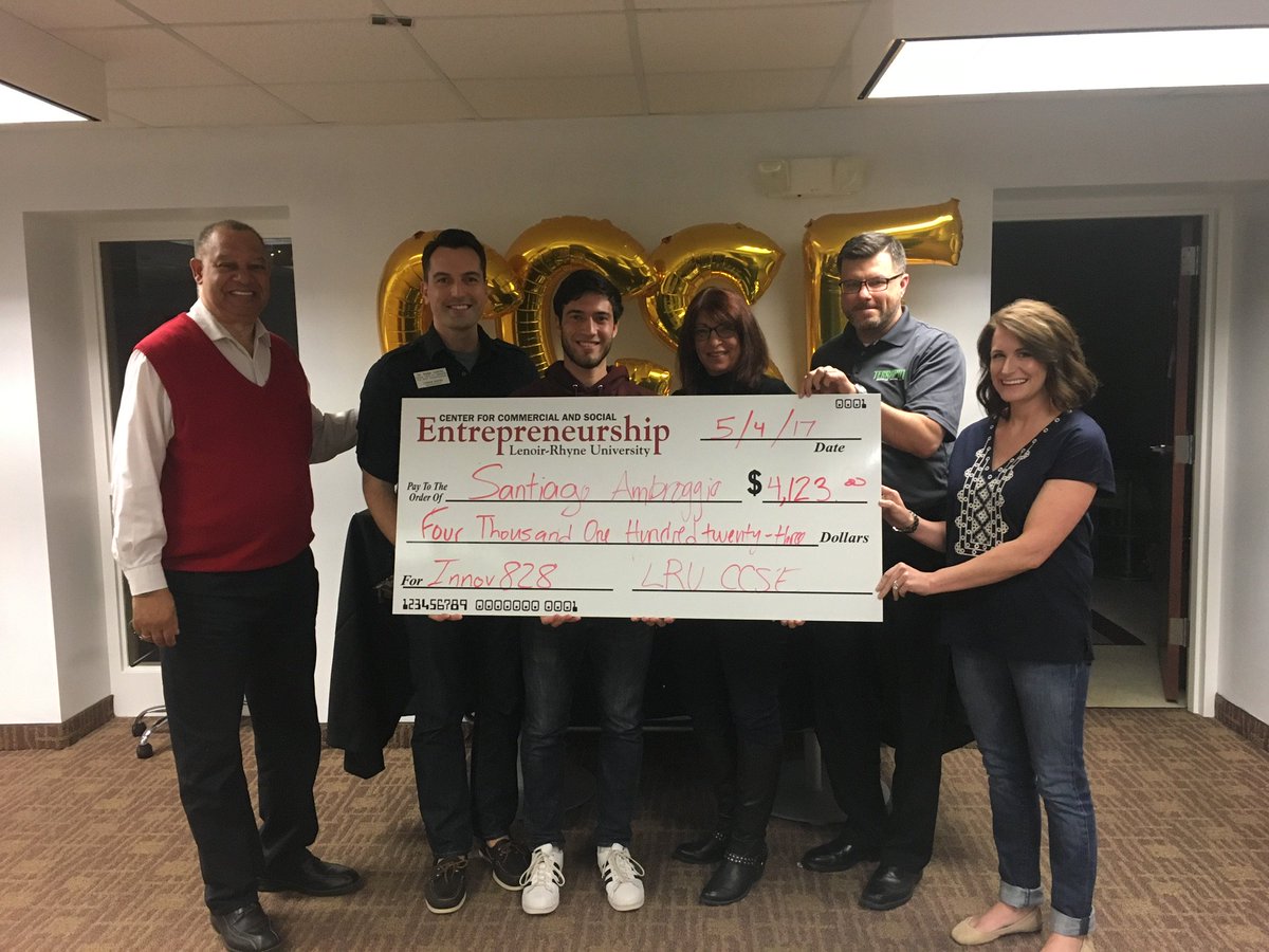 CCSE_LRU's tweet photo. Our entrepreneurs received over a total of $6,000 for their businesses. More on FB and Insta! #innov828 #ccse #lru #hickorync https://t.co/PzKtieHSCM