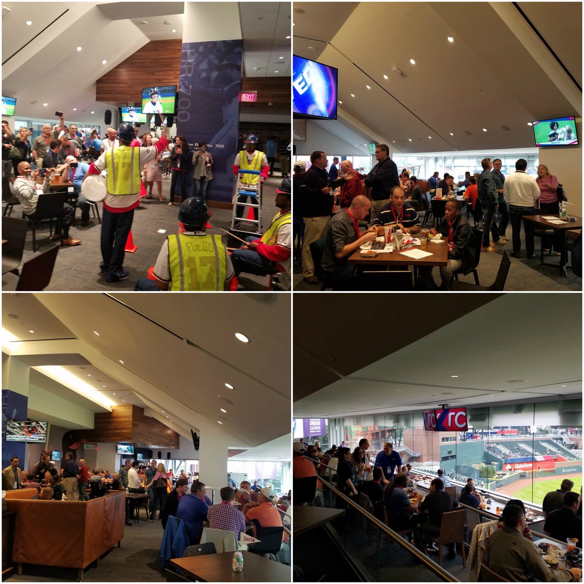Corus360's tweet photo. Thank you to all of our clients and partners that came out despite the rain! You all made the event @SunTrustPark a success! #360Braves https://t.co/Gtq7HCQNmB
