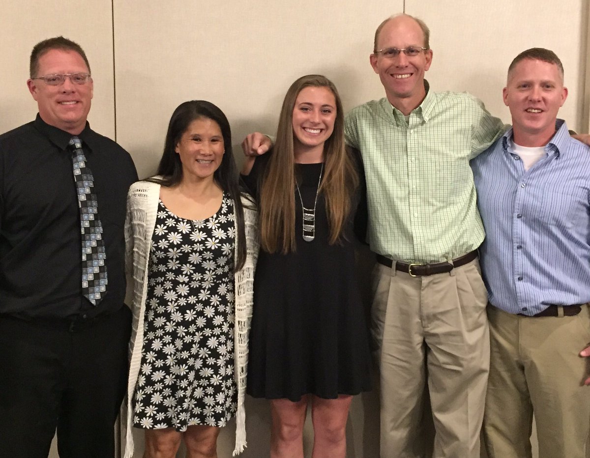 Very proud of our Athena Award winner <a href="/joli_daninger/">Joli Daninger</a>! w/ coaches <a href="/AndoverGSoccer/">Andover Girls Soccer</a>, @AndoverTrack <a href="/AndoverGBB/">AndoverGBB</a> #HuskiesHS