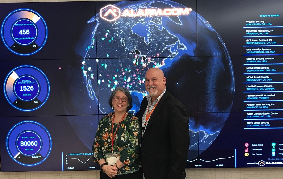 TMAmembership's tweet photo. Visiting TMA Member #Alarmcom with Kirk MacDowell, VP Platform Sales- - one of the favorite things about my job! https://t.co/ntj3g6G7N3