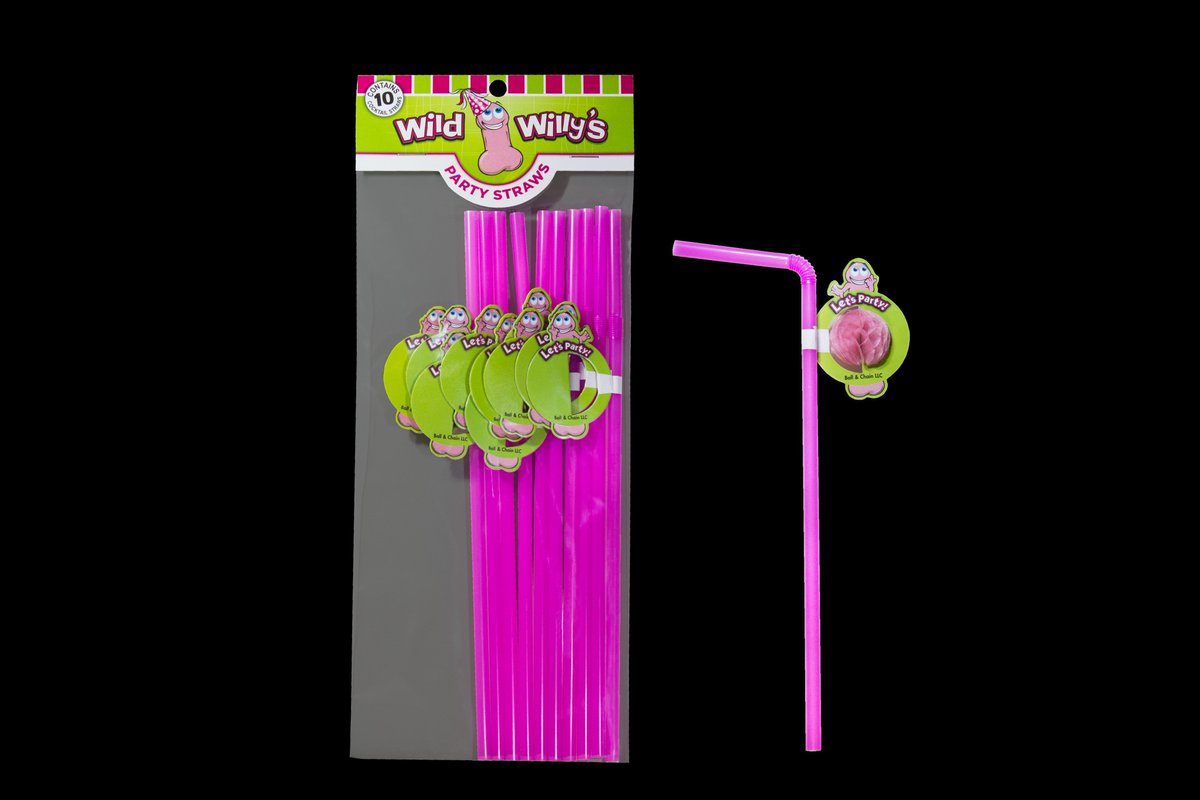 BallChain's tweet image. #New #Bachelorette #Party Straws!