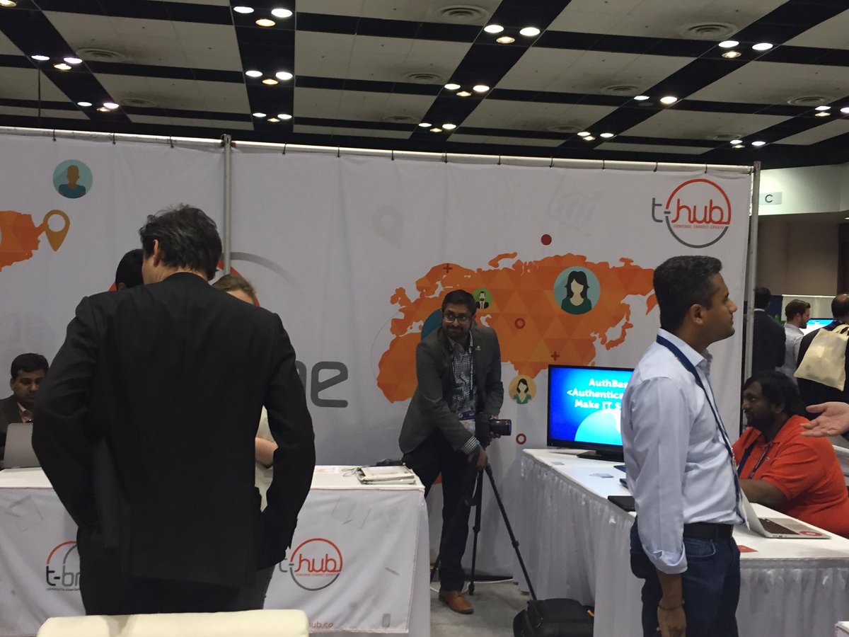 MichPar11's tweet photo. T-Hub live demo by Authbase. Stop by pavilion now!!
@THubHyd
#tiecon #Authbase https://t.co/0qRLRGnhIV