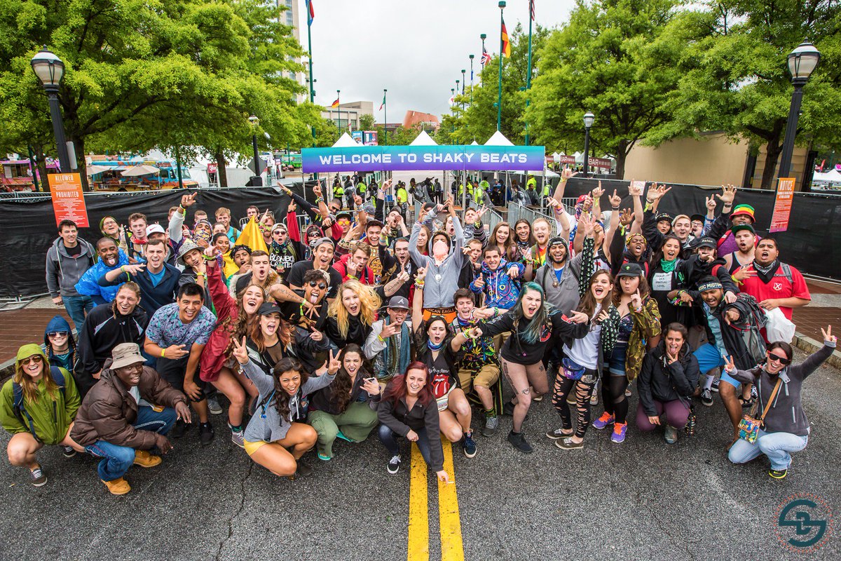 Gates are open! Who's ready to dance?! 💃🔊 #ShakyBeats #ATL