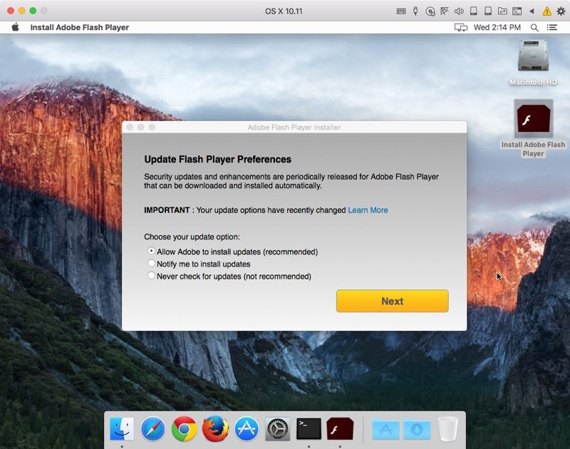 MacRumors's tweet photo. Windows ‘Snake’ Malware Ported to Mac, Imitates Adobe Flash Player Installer https://t.co/fNNndyqUmu by @julipuli https://t.co/PMCmn7tfPp