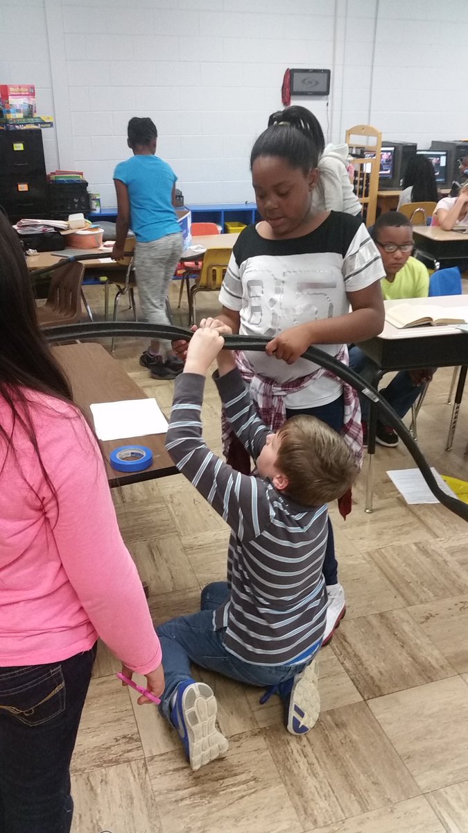 costaclassclown's tweet photo. Building roller coasters... testing force and motion. @cjmarczak @JBESBears https://t.co/RfnTuxyoe1