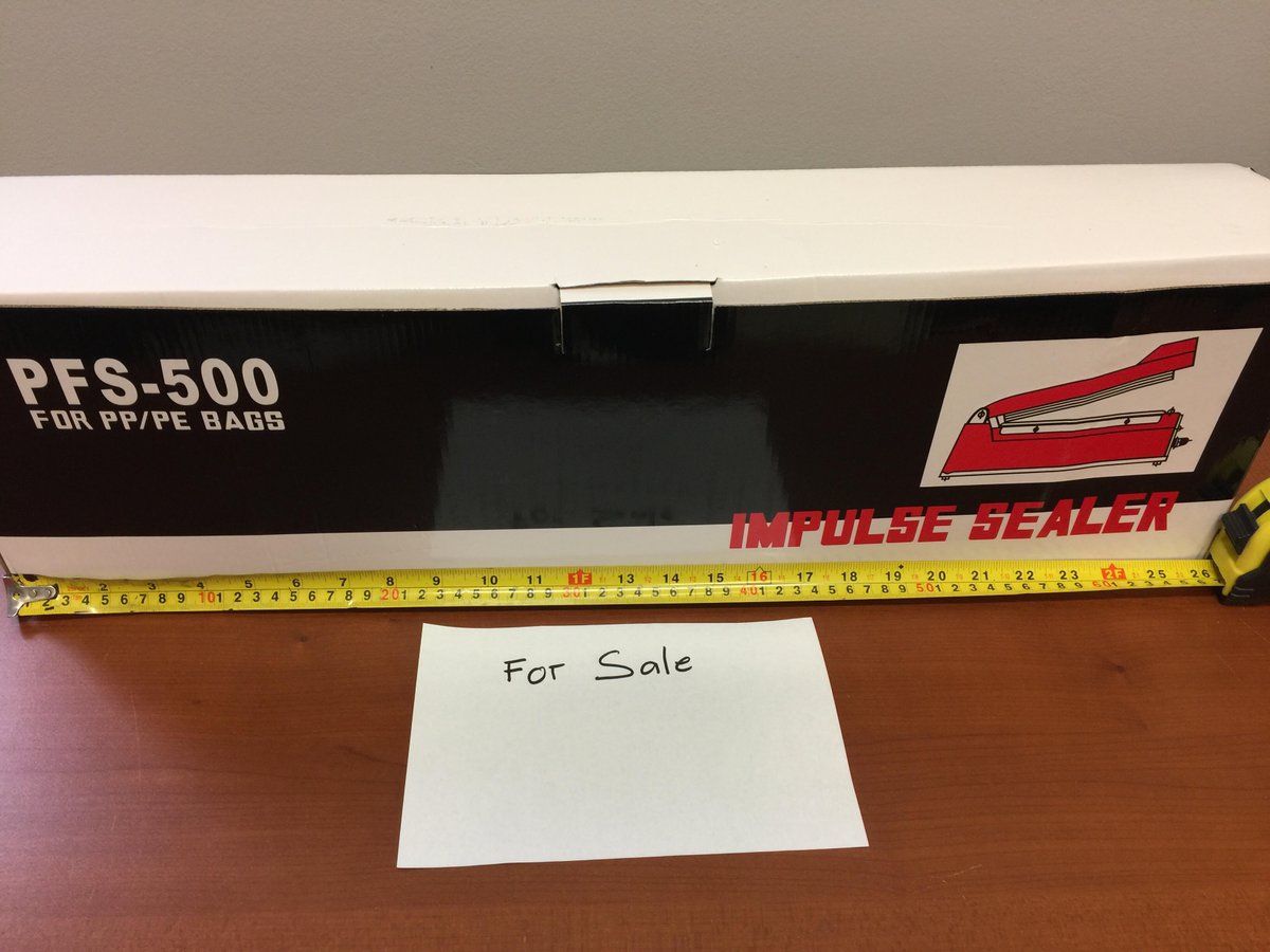 Parcelforless's tweet image. For Sale!! Impulse Sealer. Contact us at parcelforless.com #etsy #eBay Sellers #clothing #books #Toroto #Oakville #Etobicoke #HamOnt