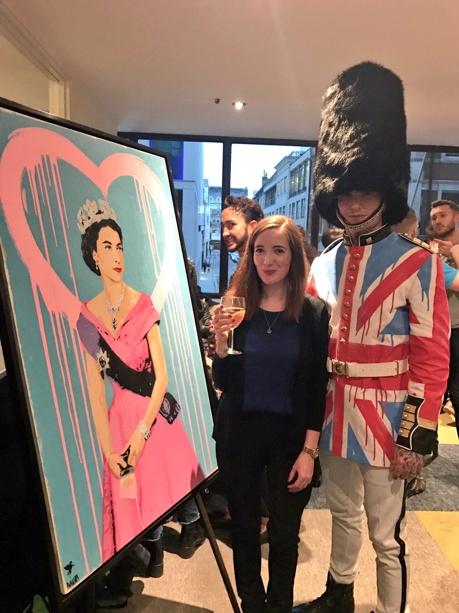 Had such a fun night at <a href="/stgileslondon/">stgileslondon</a> for the new artwork unveiling by <a href="/artistpegasus/">Pegasus</a>!