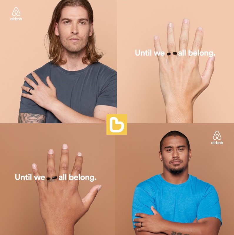 LikeBr_'s tweet photo. A campanha cheia de orgulho do @Airbnb em prol do casamento gay tem dado o que falar - https://t.co/x0bMAHbCw4
#UntilWeAllBelong https://t.co/VuhGZrKdqS