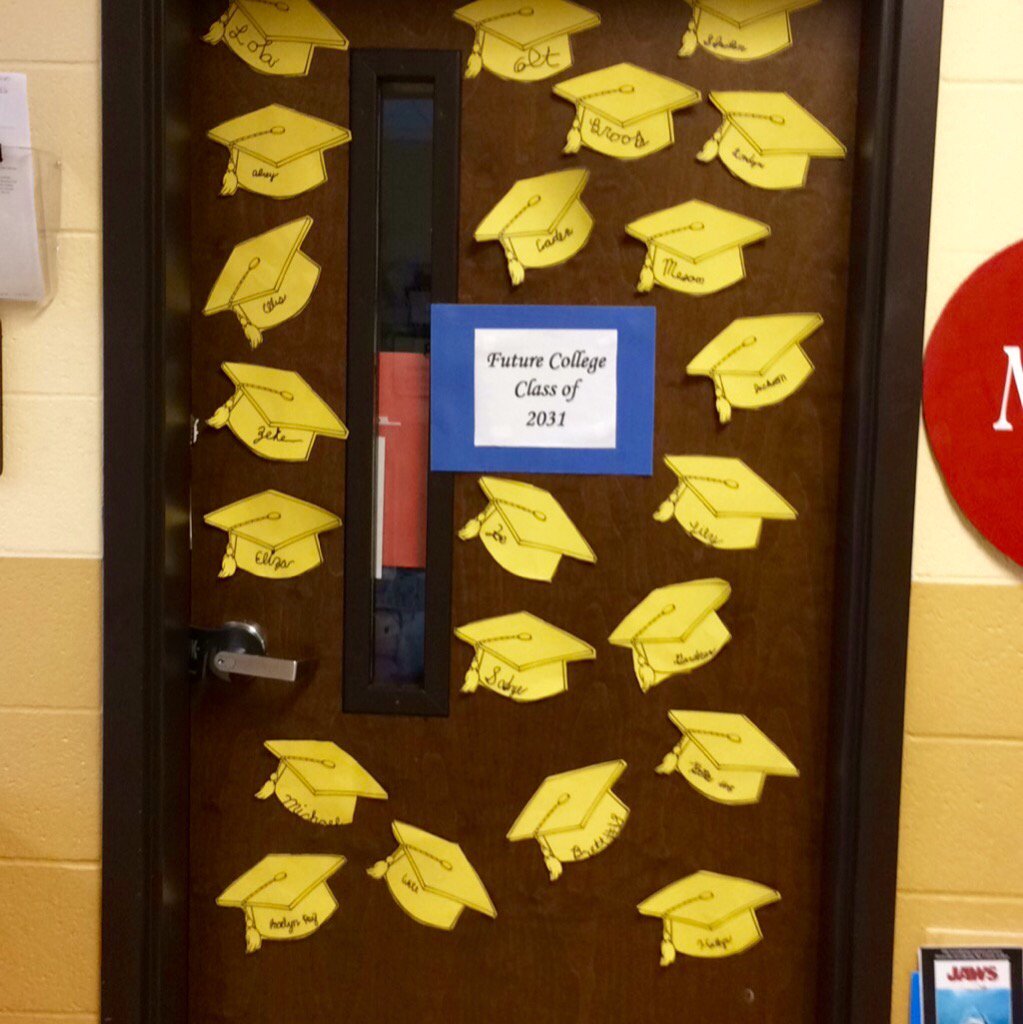 Sjames4school's tweet photo. A sobering, yet inspiring thought-my amazing 2nd graders will graduate college in 2031! #scschat #ilewarriors https://t.co/DAHNuJXrU9