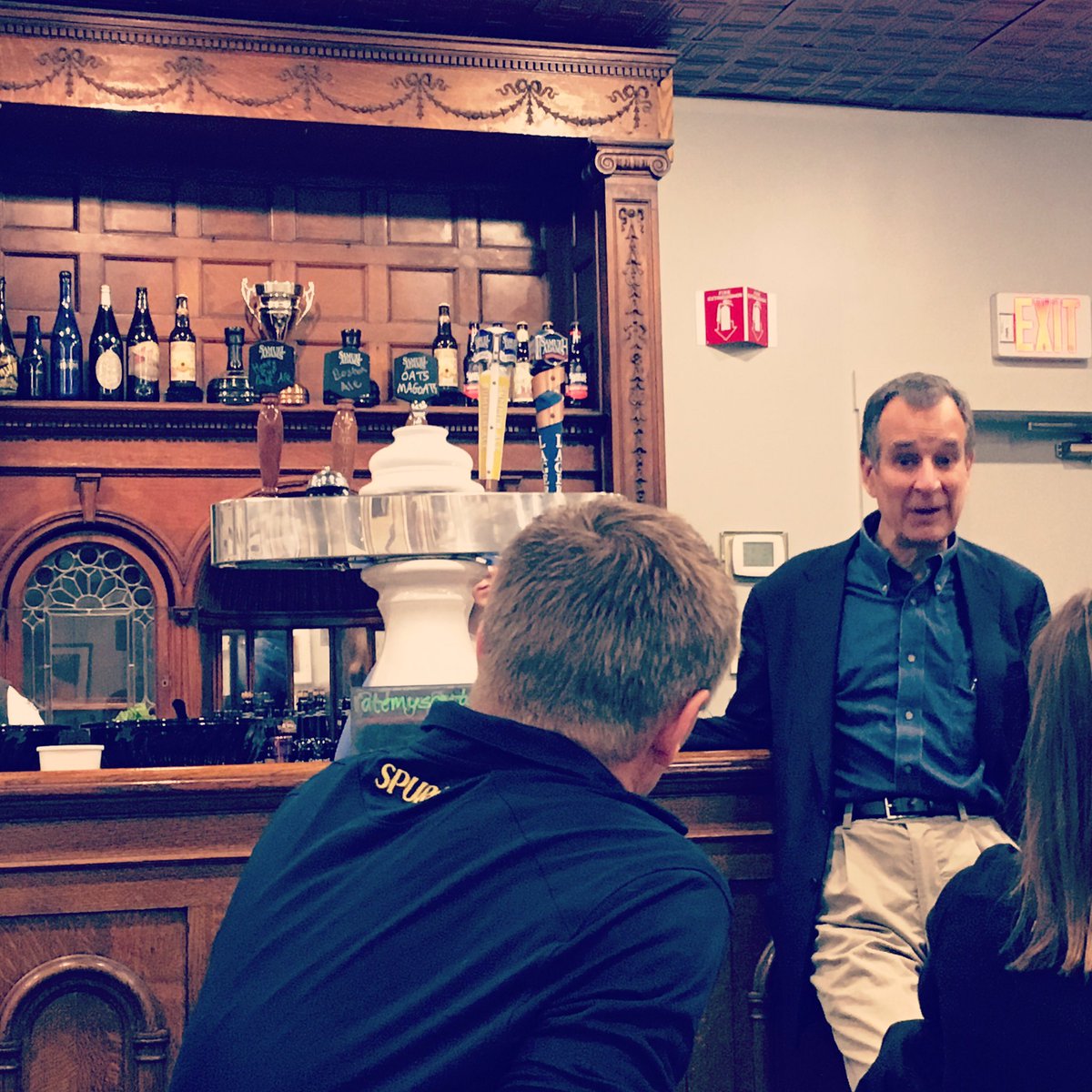 PoppyMacD's tweet image. Smart biz advice from #JimKoch @SamuelAdamsBeer to never hire anyone unless they significantly raise the average on existing talent.