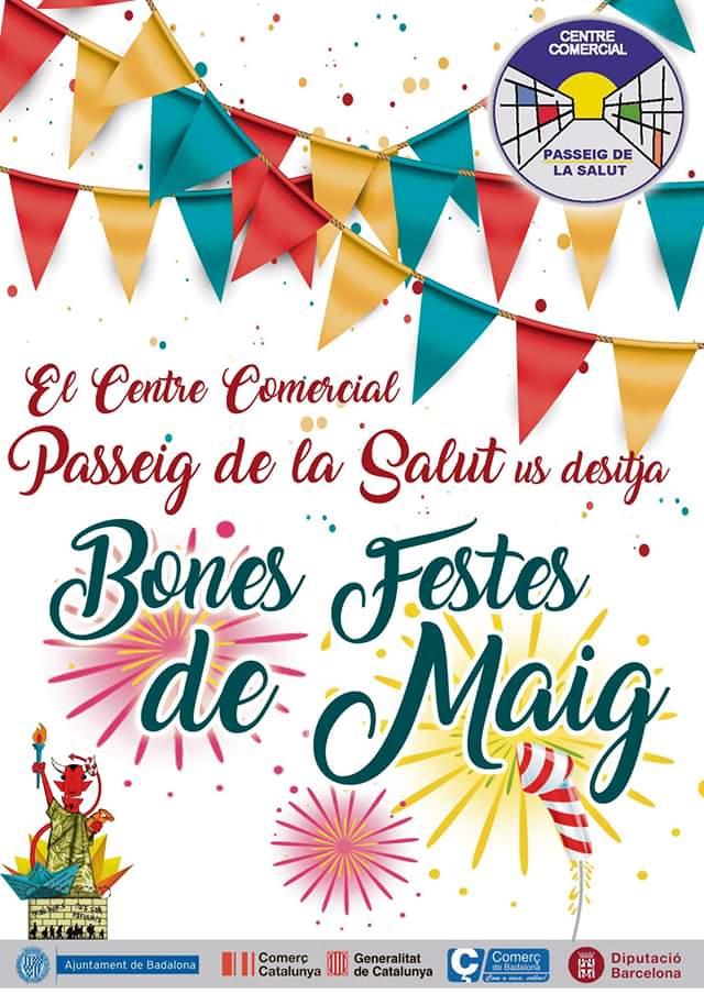 US DESITGEM A TOTS ELS BADALONINS UNES BONES FESTES DE MAIG,,