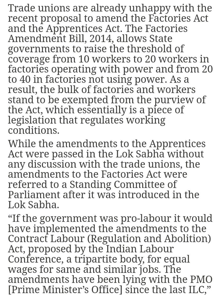 @DilipGhoshBJP @saileenas @SUNDARmyth @marineravin #Golwalkar said there's No Class War #BJP didn't abolishing #ContractLabour @DilipGhoshBJP Stop Fooling!