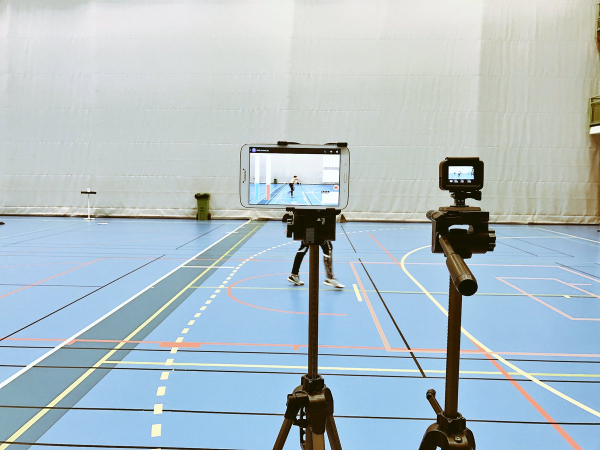 martinasker's tweet photo. Friday Fun - Pilot testing for the pilot study on throwing mechanics in adolescent handball players #shoulderinjuries https://t.co/HVB38jKONP