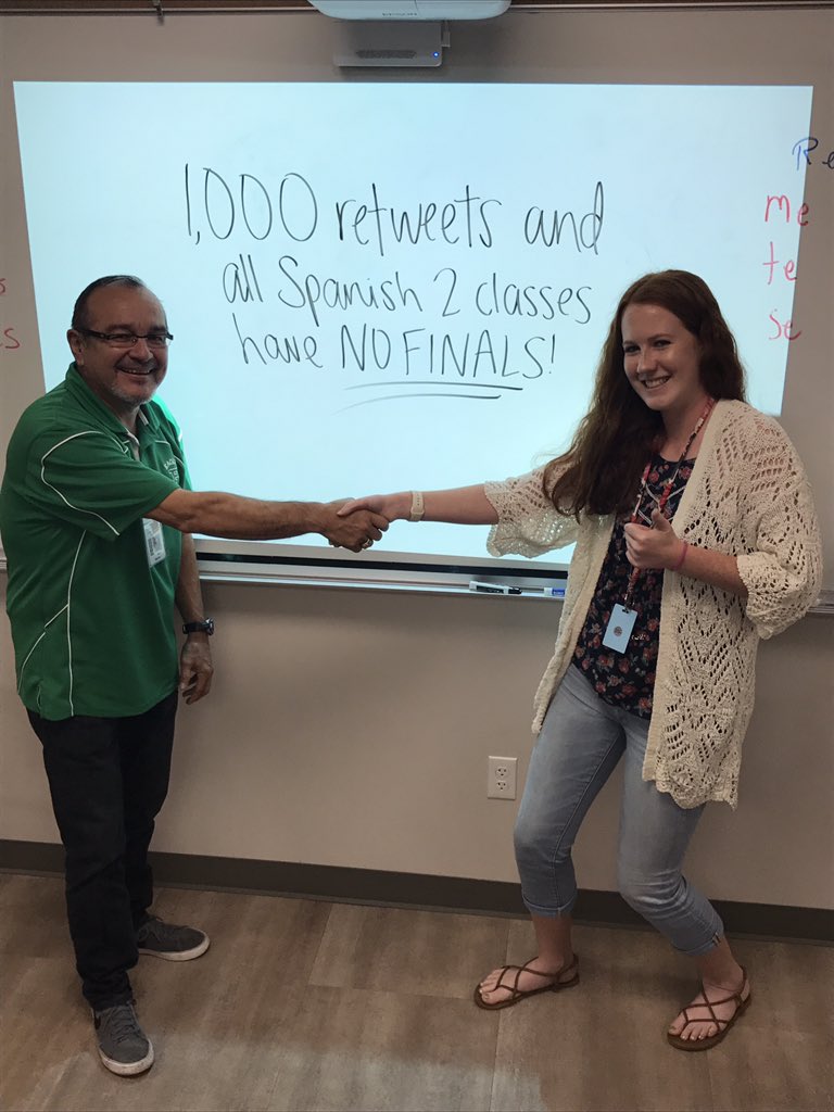 A few retweets a day will save a GPA