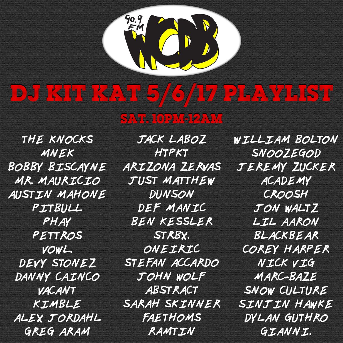 KittycMR's tweet photo. SO HAPPY I found these artists on @SoundCloud to have in my set on @wcdb tomorrow night! #collegeradio #radio #music #ualbany @ualbany 🔥❤️💯 https://t.co/iBYW8db6K9