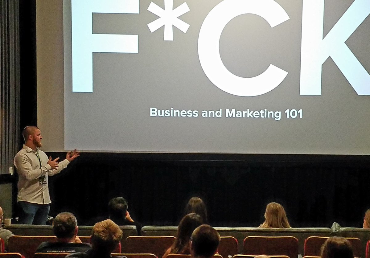 qabizsolutions's tweet photo. One of the best presentations @EntreFEST. Definitely gold! Love you, Gabe! @GabeErickson @flowmediainc #EntreFEST2017 https://t.co/f7Tg6ZulQW