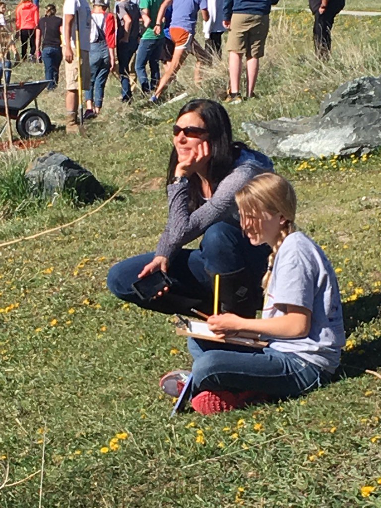LMS_6thGrade's tweet photo. LMS 6th graders taking part in the many valuable activities for our community service project at Luckey Pond. https://t.co/vLhIZs6zDF