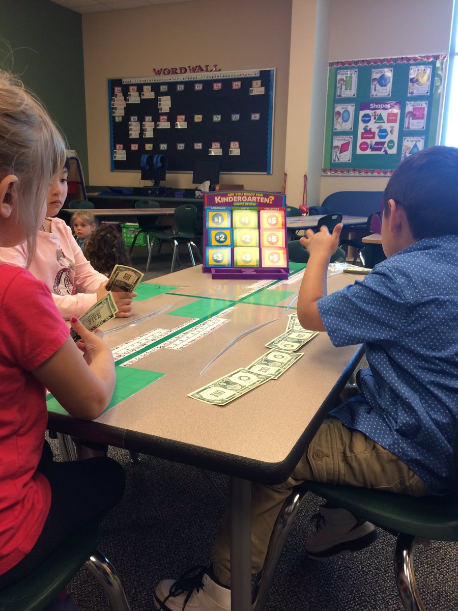 TaraTK's tweet photo. A fun way to assess mastery of PK goals with "Are you ready for Kinder?"#CISDFixerUpper https://t.co/8WfhdA6kUg