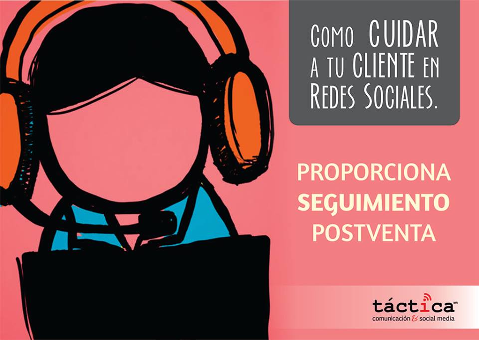 TacticaMktCom's tweet photo. Cuida a tus clientes en #RedesSociales: POSTVENTA.
#Tactivate con #Tactica y #enamora a tus clientes https://t.co/n8WC5DDIHy