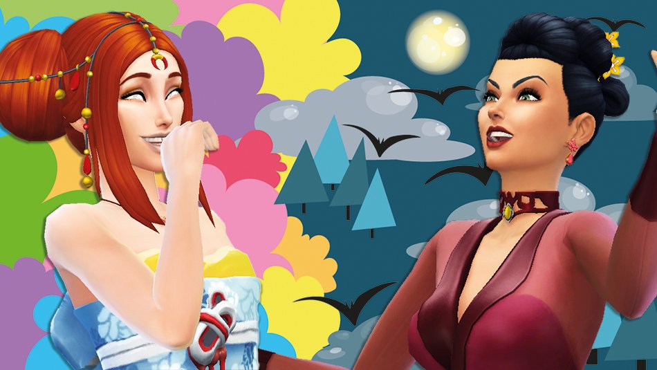 GreatSimphony's tweet photo. Brand new Let's Play just released! FARIES VS VAMPIRES ! @TheSims https://t.co/4kczegP3aL https://t.co/SyR5aAWTFj