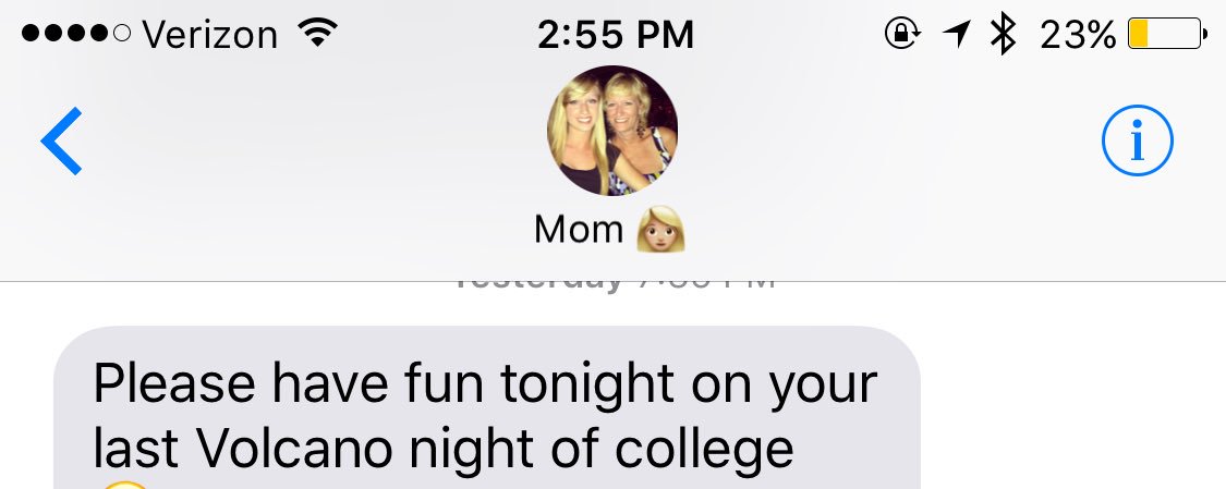 madikthrifts's tweet photo. Got this text last night 😂💃🏼🌋 #clubvolcano https://t.co/z8CnQjrKbT