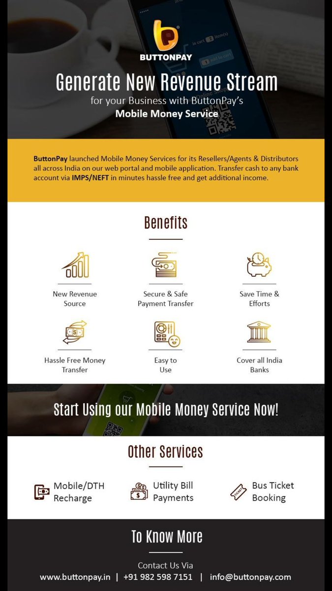 #ButtonPay #India new ways of doing business if you have #Retail #stores #distribution #communityreach <a href="/ButtonPay/">Button Pay</a>
