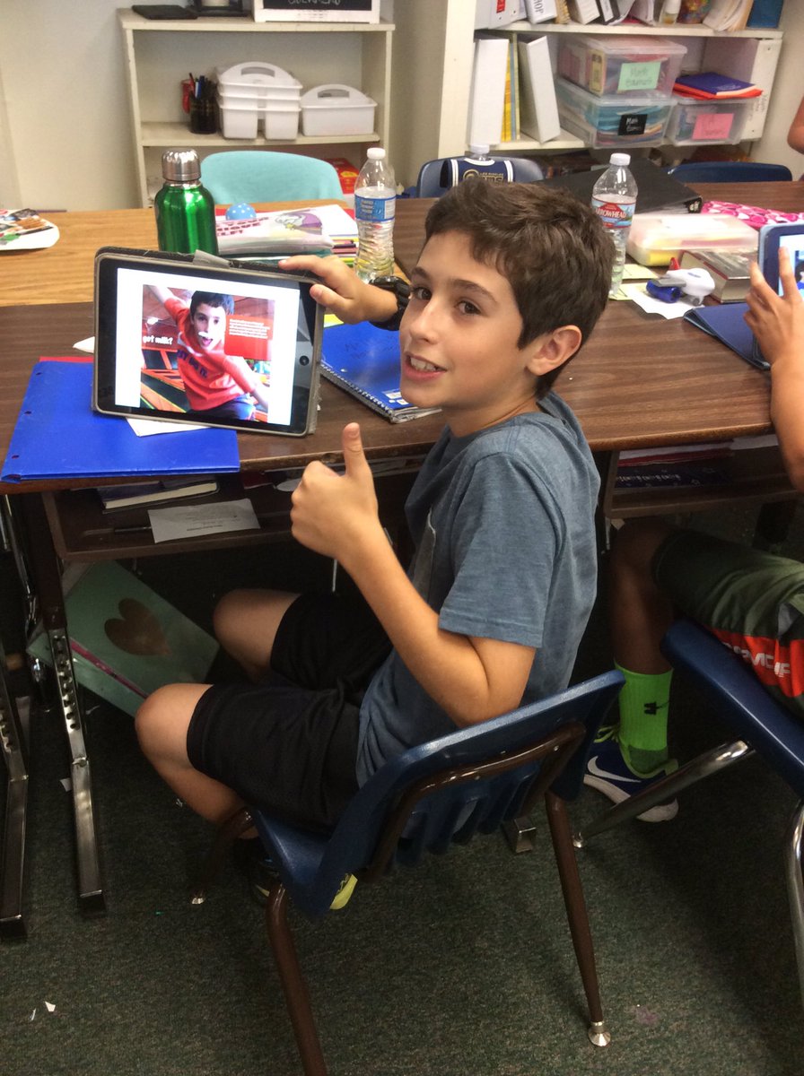 room19pandas's tweet image. Fun with green screen! Making &quot;got milk?&quot; ads for our argument writing covers (Should chocolate milk be served in schools?)