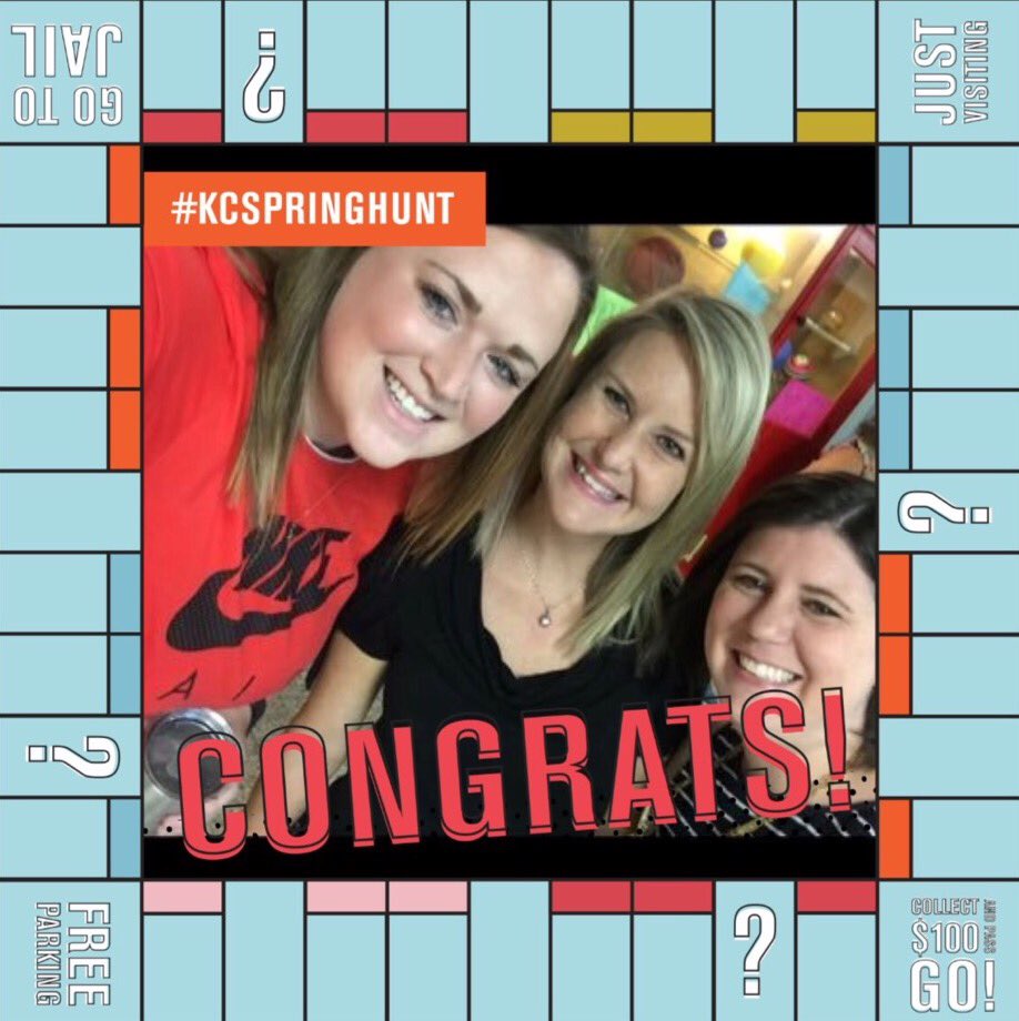 HuntMidwestRes's tweet photo. Congratulations to our round 1 winner of the #kcspringhunt @msworkmanellis !! We loved your photo and hope you enjoyed the parade! https://t.co/mlO7ALp4vx