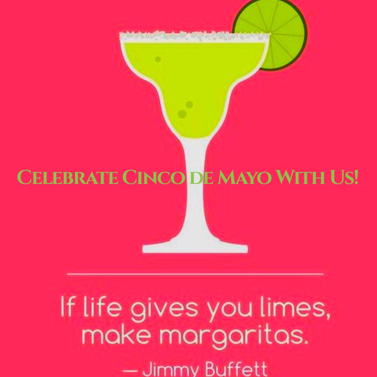 Get your fiesta on with some Cinco de Mayo drinks down in the Harbor Grill Bar!
