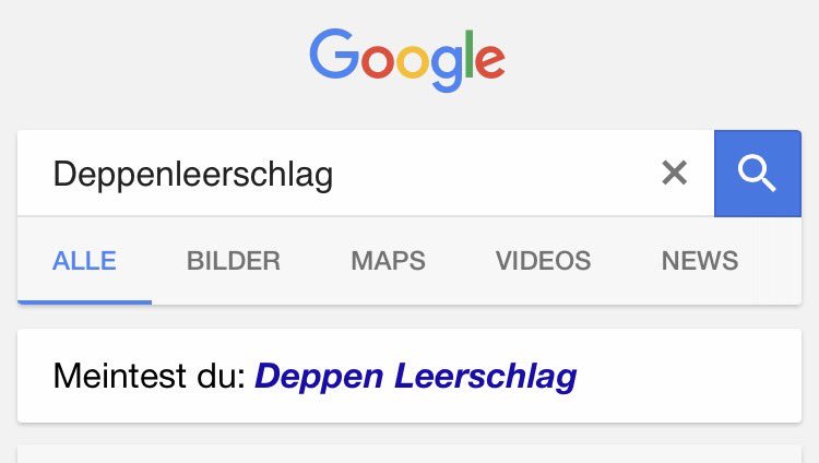 silvan_z's tweet photo. Srsly Google?! #deppenleerzeichen #deppenleerschlag https://t.co/bURwD56Qx7