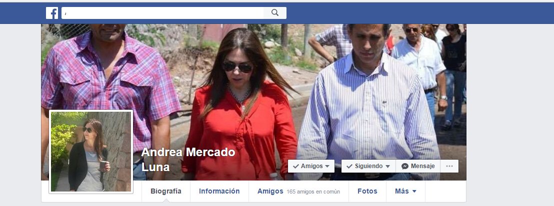 InvolucradosLR's tweet photo. @AndreaMercadoL la única funcionaria de @municipalidadlr que no cambio su perfil en Facebook ni en twitter por el logo de @encuentroporlr https://t.co/xQlyQS4iSm