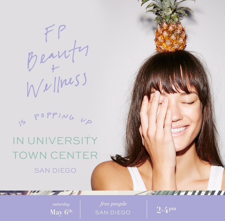 cecimontanom's tweet photo. So excited to be a part of this event! Can't wait to try out new beauty products๐๐ #styleinstinct @FreePeople https://t.co/aaVEJ9blpK