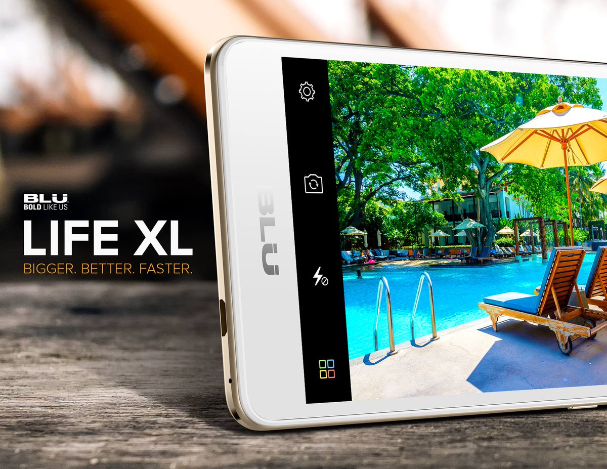 BLU_Products's tweet photo. Happy Saturday BLU Fans! Don't forget to get the #LifeXL for just $72.99 (51% OFF) exclusively on @ebay. https://t.co/HbVWcK2paH