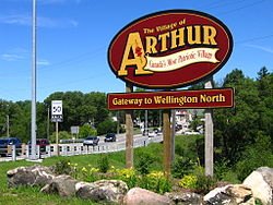 KyleGreig13's tweet photo. Arthur Ontario #OneHorseTown #CoorsBanquet #DariusRucker #ArthurOntario https://t.co/Amg4yhvj64