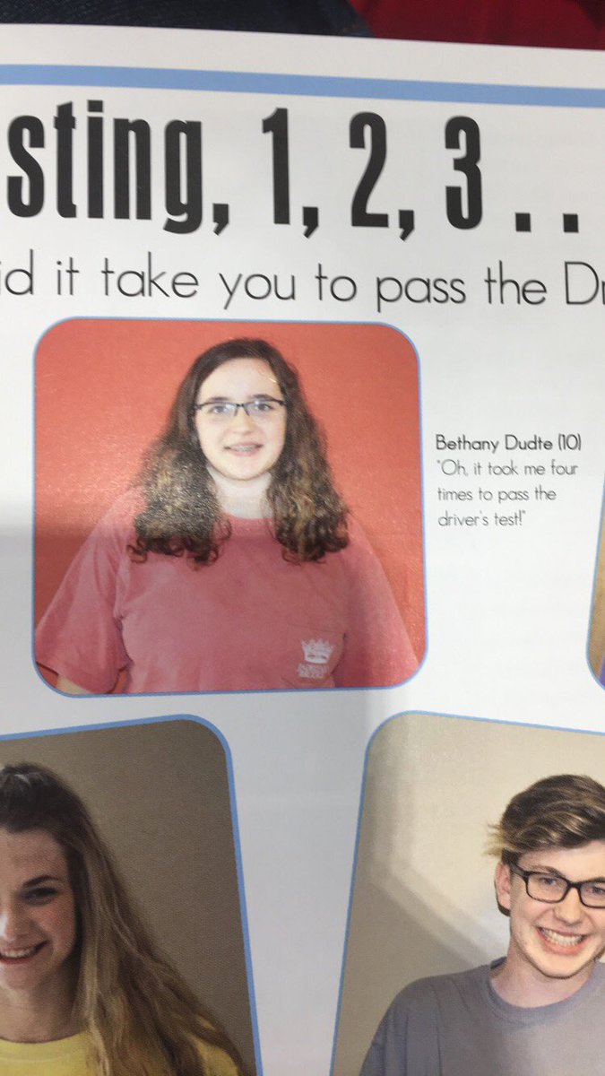 bethanydudte's tweet photo. That moment when @theNLRHS puts the wrong girl in the yearbook and says it's you... https://t.co/n9L5Nr1SUz