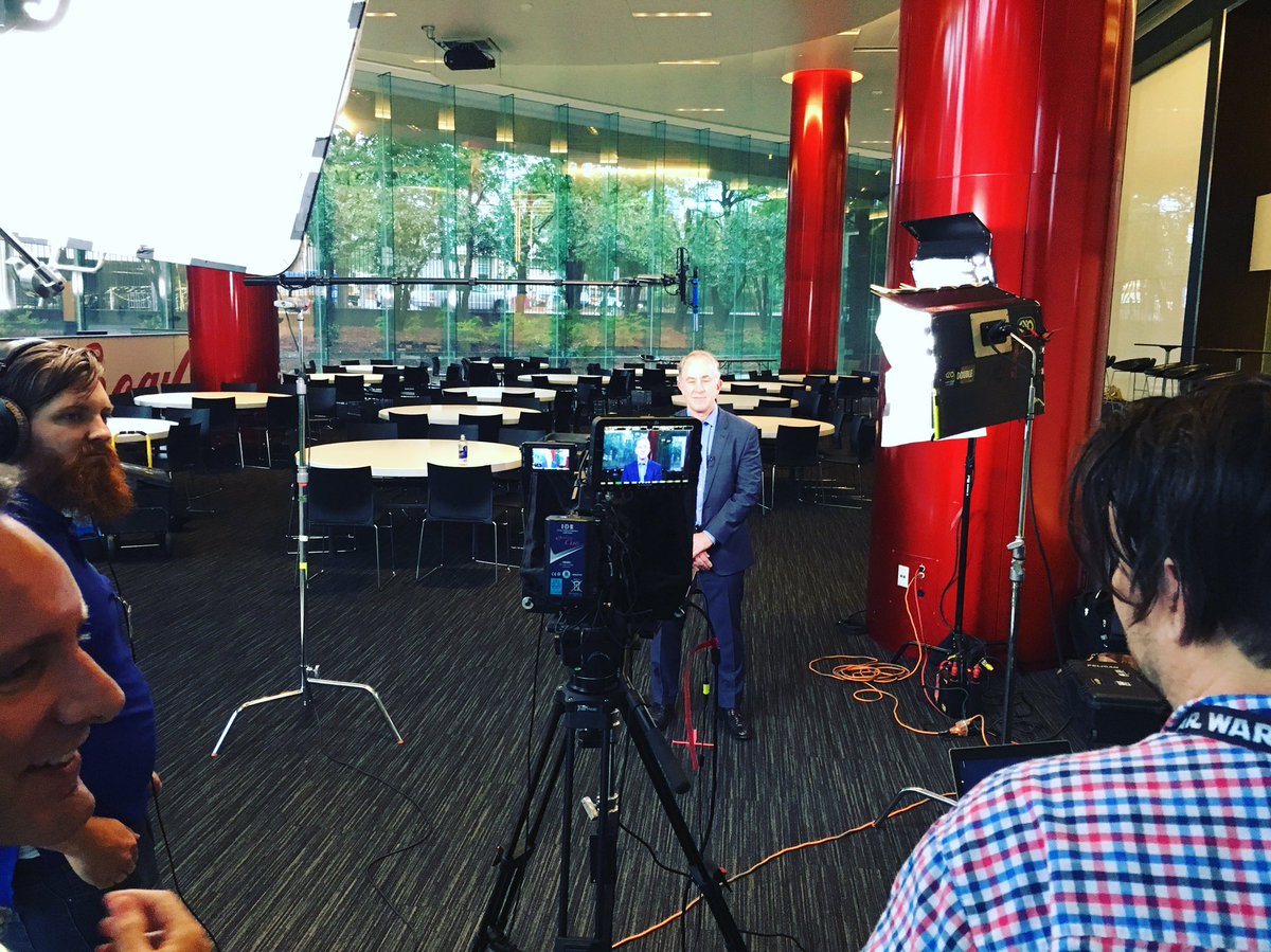 Early morning shoot of the CTO at #cocacola. #sonyfs7 #rokinon #cartoni #ikan