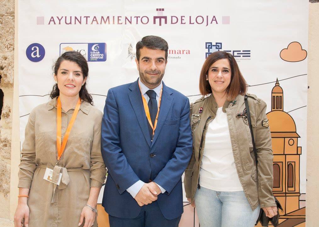 Con nuestra distinguida invitada de <a href="/dipgra/">Diputación de Granada</a> en el 1er encuentro de empresarios del Poniente Granadino #NetworkingLoja