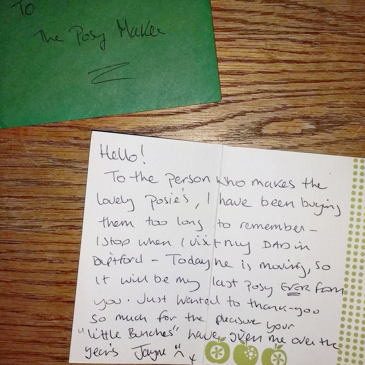 JoMooreFlowers's tweet image. Anyone know who Jayne is?