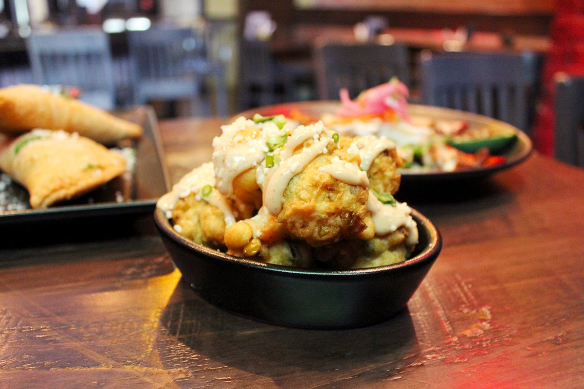 TavitasBoston's tweet photo. #HappyFriday &amp; #HappyCincodeMayo! Try our special corn &amp; jalapeño stuffed fritters. #TavitasBoston https://t.co/TLD373Dlns