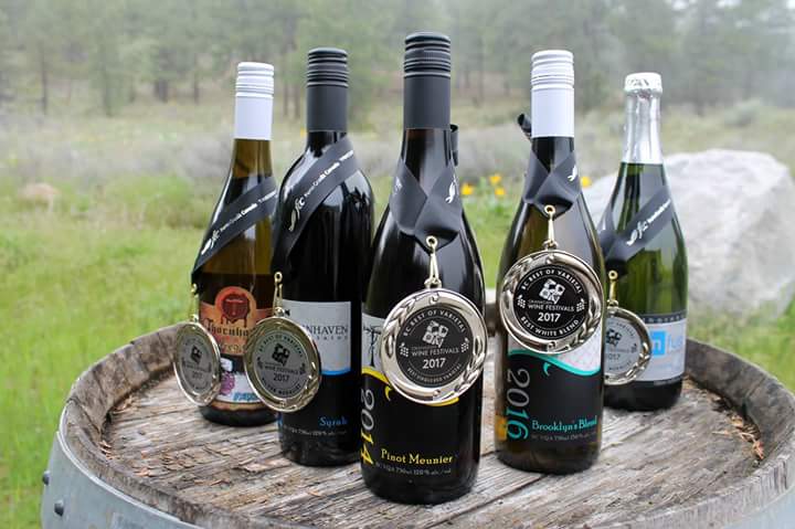Excited for our 2017 season. Last nights Okanagan Wine Awards gave us 5 medals! #bcwine #okanaganwine #syrah #bblend #torturedgrape #awards