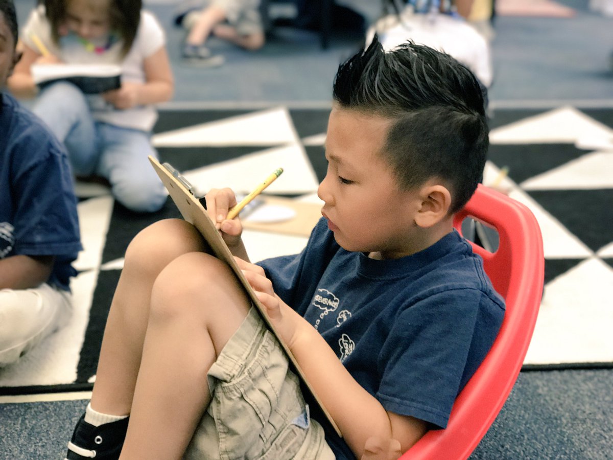 mrs_ricekinder's tweet image. Perseverance is knowing zero English words on day 1 of kindergarten, and writing sentences in fluent English on day 150. #WCSPerseverance