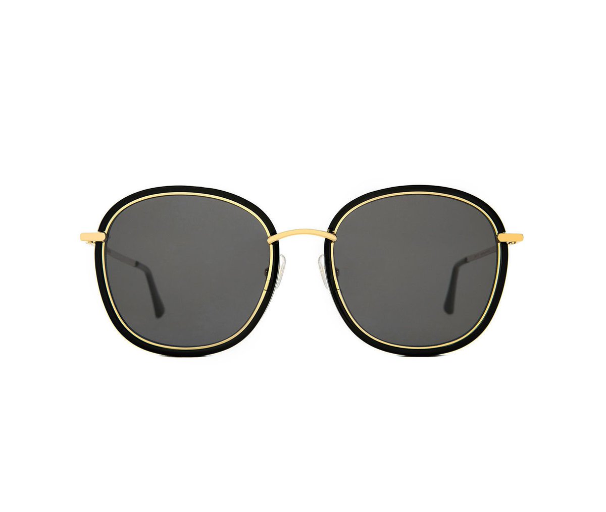 ?Gentle Monster?Mad Crush Gentle Monster Burgundy Acetate Oversized Sunglasses main image 4