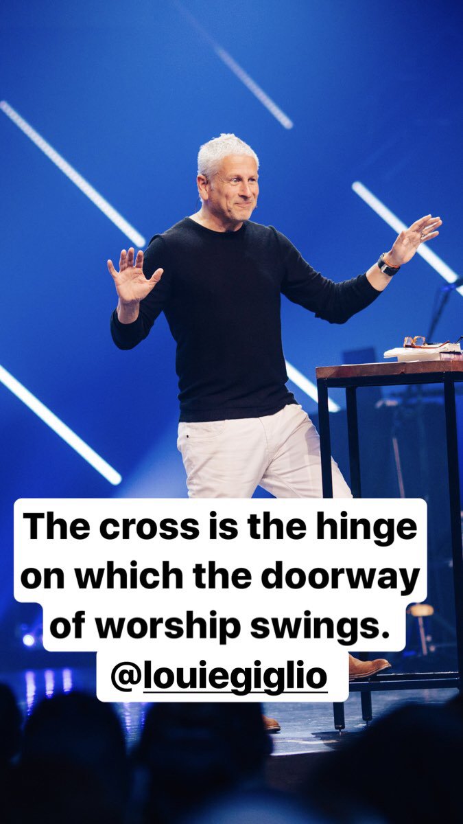 “The cross is the hinge on which the doorway of worship swings.”
<a href="/louiegiglio/">Louie Giglio</a>
#LIFT2017