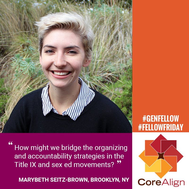 mvmt_innovation's tweet photo. Meet #GenFellow Marybeth who's interested in what community designed accountability mechanisms may look like in cross-movement spaces. https://t.co/uTbHJUYnRW