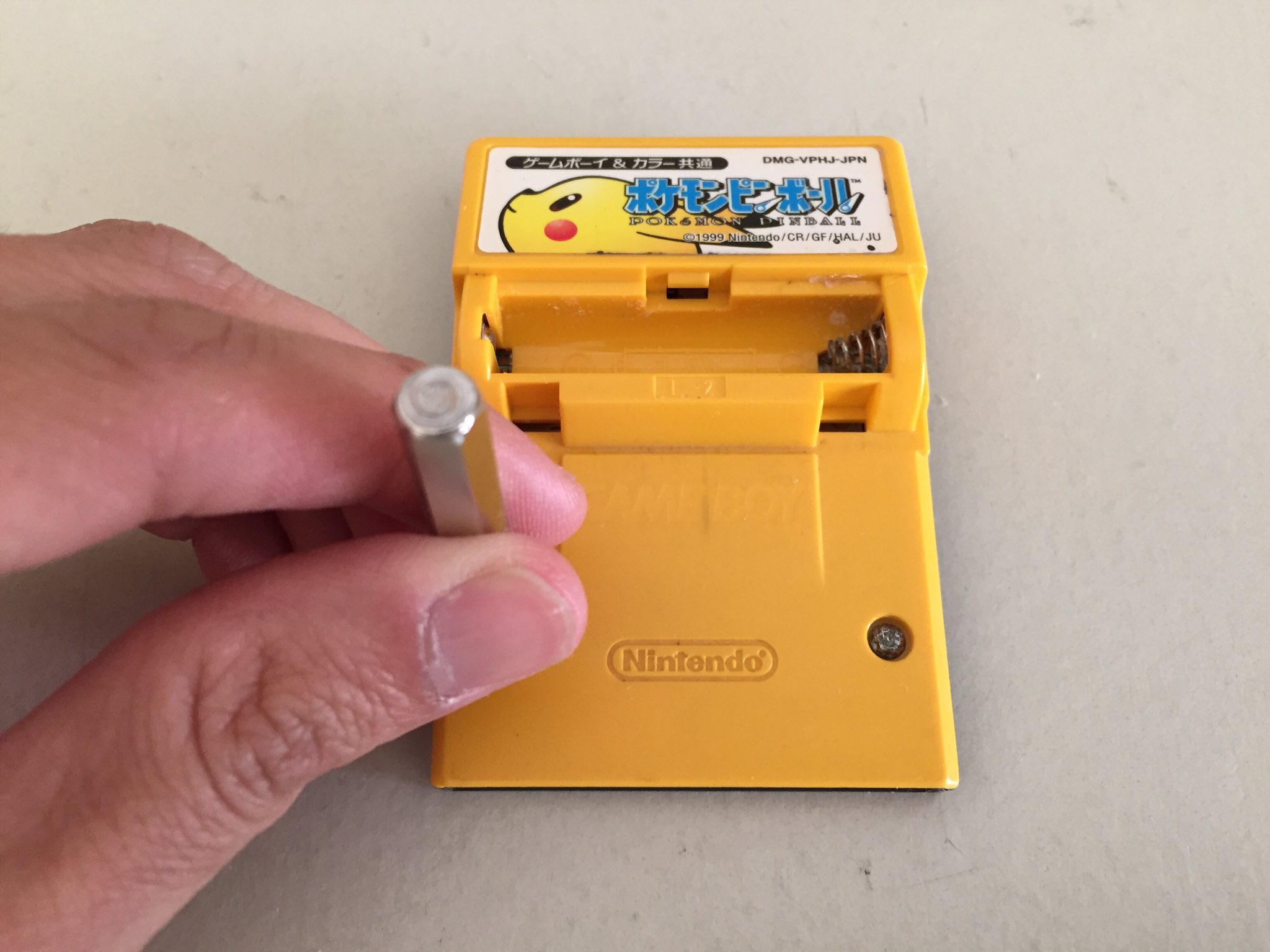 Alphapower65 No Twitter ポケモンピンボール 電池交換 ゲームボーイ ゲームボーイカラー ポケットモンスター ポケモン 任天堂 Pokemon Nintendo Gameboy Gameboycolor Alphapower65 No Twitter ポケモンピンボール 電池交換 ゲームボーイ ゲームボーイカラー ポケットモンスター ポケモン 任天堂 Pokemon Nintendo Gameboy Gameboycolor